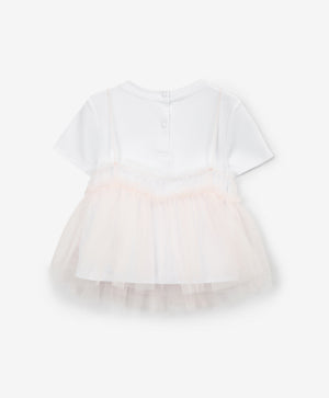 Gulliver White Blouse for Girl Baby-Pointe Shoes