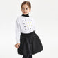 Gulliver Turtleneck White for Girls Mini - Baccara