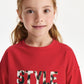 Gulliver Long sleeve t-shirt Red for Girls Mini - Irbis