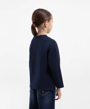 Gulliver Blue Cotton Long Sleeve for Girls Soft & Stylish