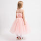 Gulliver Elegant Dress Pink for Girls- Base