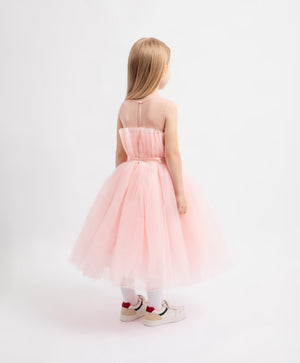 Gulliver Elegant Dress Pink for Girls Mini- Rose Quartz