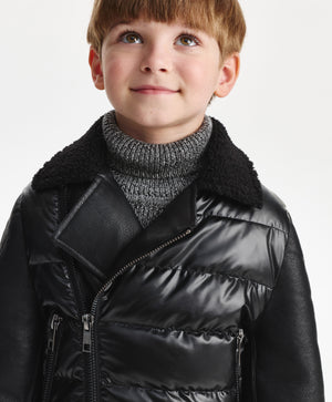 Gulliver Demi-season jacket Black for Boys Mini - Tartan