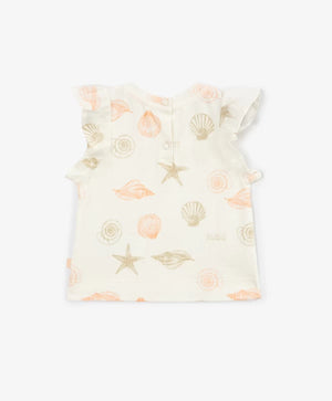 Gulliver Multicolored Short Sleeve Blouse for Girls - Baby