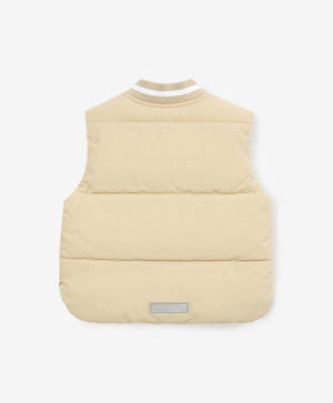 Gulliver Beige Puffer Vest for Boy Baby-Africa