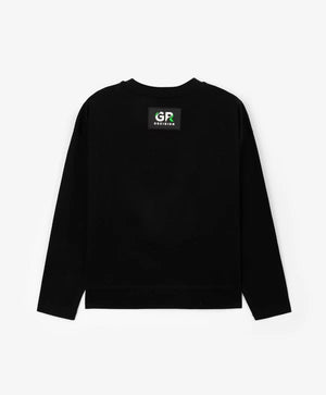 Gulliver Black Oversized Long Sleeve for Girls