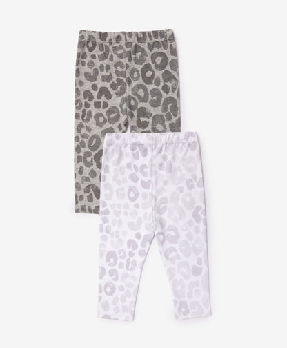 Gulliver Newborn trousers, set of 2 pairs Gray for Unisex Snow-Leopard