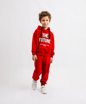 Gulliver Trousers Red for Boys Mini - Tartan