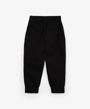 Gulliver Black Textured Jogger Pants for Boys