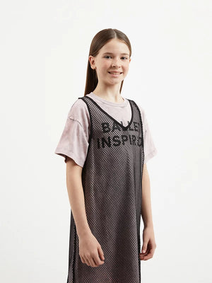 Gulliver Multicolor Short Sleeve Double-Layer Dress for Girl Junior-Ballet