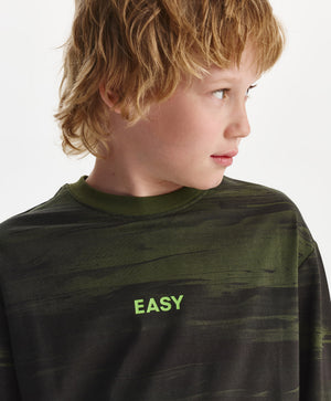 Gulliver Long Sleeve T-shirt Khaki for Boys Junior - Viaduct