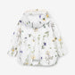 Gulliver White Windbreaker for Girl Baby-Buttercups
