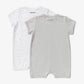 Gulliver Boys' Mercerized Knit Overalls – Set of 2, Multicolor
