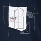 Gulliver Blue oversized T-shirt for boys with decorative elements