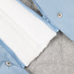 Gulliver Light Blue Demi-Season Short Coat for Girls - Mini