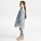 Gulliver Dress Gray for Girls Mini - Polar Owl