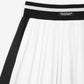 Gulliver White Pleated A-Line Skirts for Girl Junior-Hot heart