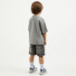 Gulliver Gray Denim Shorts for Boy Mini-Pixels