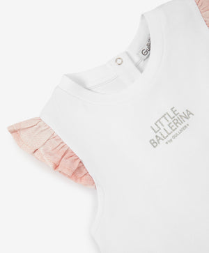 Gulliver White Sleeveless Dress for Girls Baby-Pointe Shoes