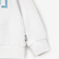Gulliver White Relaxed Fit Sweatshirt with 3D Embossing for Boys MIni-Pixels