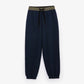 Gulliver Blue French Terry Joggers with Contrast Waistband