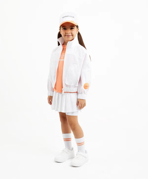 Gulliver  Poplin Windbreaker with Stand-Up Collar for Girl Mini-Court