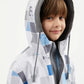 Gulliver Multicolor Hooded Windbreaker for Boy Mini-Pixels