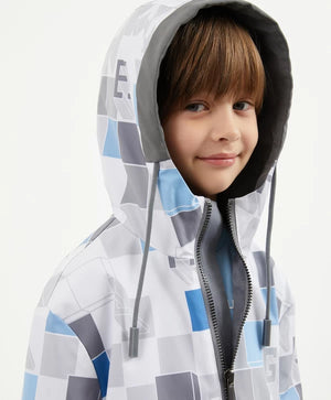 Gulliver Multicolor Hooded Windbreaker for Boy Mini-Pixels