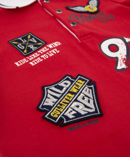 Gulliver Red Polo for Baby Boys