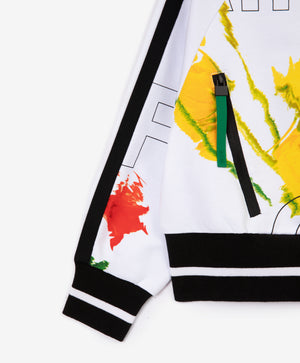 Gulliver White Sweatshirt for Girls