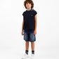 Gulliver Blue Hooded Tank Top for Boy Junior-Transit