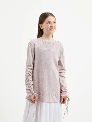 Gulliver Multicolor Long Sleeve Double-Layer Dress for Girl Junior-Ballet