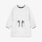 Gulliver White Long Sleeve Dress for Girls - Mini