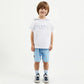 Gulliver White Knit Hooded Vest for Boy Mini-Pixels