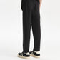 Gulliver Boys Black Straight-Fit Trousers with Elastic Waist -Rose Quartz