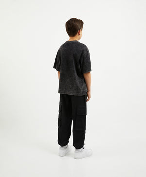 Gulliver Black Trousers for Boy Junior-Matrix