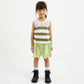 Gulliver Green Striped Knitted Top for Girl Mini-Ecuador