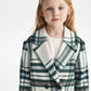 Gulliver Demi-season coat Sea wave color for Girls Mini - Polar Owl