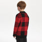 Gulliver Cardigan Red for Boys Mini - Tartan