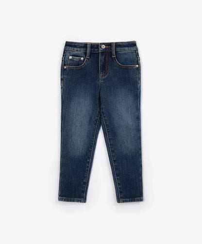 Gulliver Blue Insulated Jeans for Girls - Mini