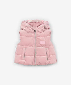 Gulliver Puffer vest Pink for Girls Baby-Carousel