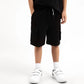 Gulliver Black Knit Shorts for Boy Mini-Lighthouse