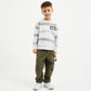 Gulliver Striped Long Sleeve T-Shirt for Boy Mini-Expedition