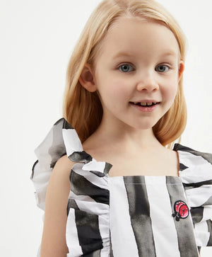 Gulliver Black and White Top for Girl Mini-Smoothie