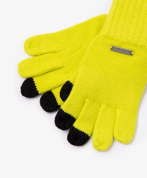 Gulliver Yellow Gadget-Friendly Knit Gloves for Girls
