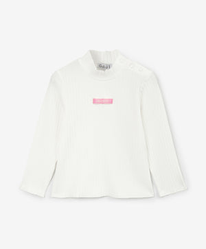 Gulliver Turtleneck Milky color for Girls-Carousel
