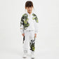 Gulliver White Zip up Hoodies for Girl Mini-Ecuador