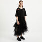 Gulliver Black Dress for Girl Junior Party-Art Object