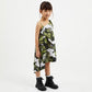 Gulliver Multicolor Asymmetrical Dress with Print for Girl Mini-Ecuador