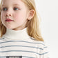 Gulliver Turtleneck Milky color for Girls Mini - Polar Owl
